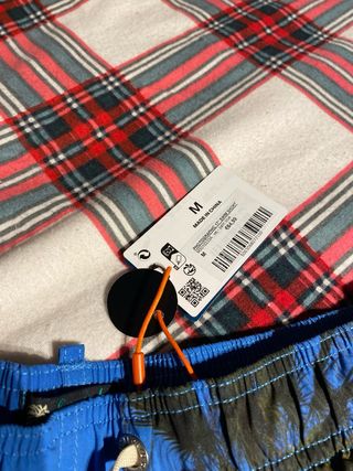 Bañador Superdry Talla M Palmeras y Piscina