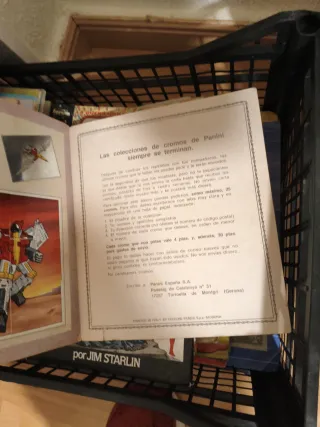 Album Cromos Transformers Panini Completo