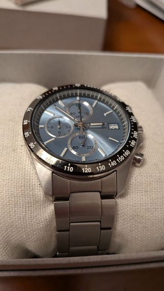 Seiko Spirit SBTR029 Cronógrafo Azul Hielo