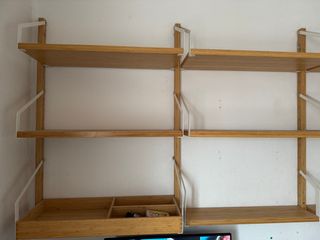 Estantería pared Svalnäs Ikea