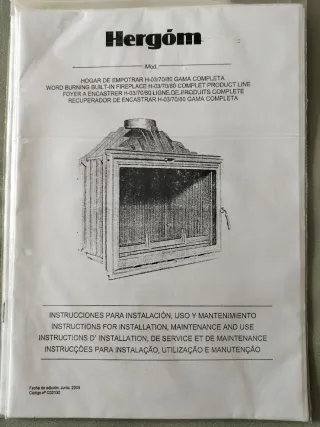 Hergon H-03/70 Chimenea + 5 Tubos