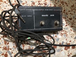 Pedal Comutador Music Son Vintage