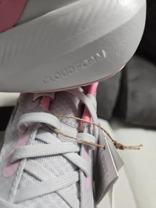 Zapatillas Adidas Runfalcon 3 K Gris/Rosa