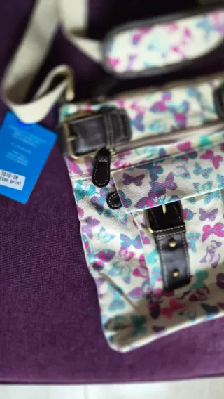 Bolso bandolera Ally & Alex mariposas