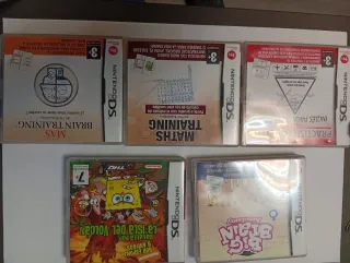 Lote 5 Juegos Nintendo DS Educativos