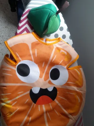 Disfraz infantil naranja