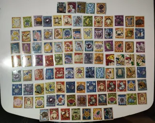 Lote 103 Cromos Pokémon MERLIN 1999