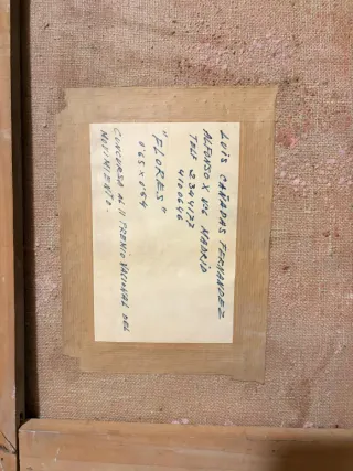 Pintura de Luis Cañadas - Naturaleza Muerta