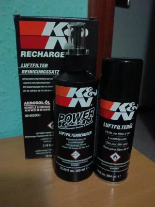 Kit Limpieza Filtro K&N