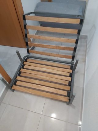 Puf Cama Plegable Beige