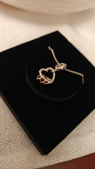 Collar Pandora Corazón San Valentín