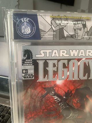 Star Wars Legacy #0 1/2 EGC 9.7 White Málaga 2025