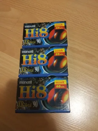 Maxell Hi8 XR Metal 90 cinta
