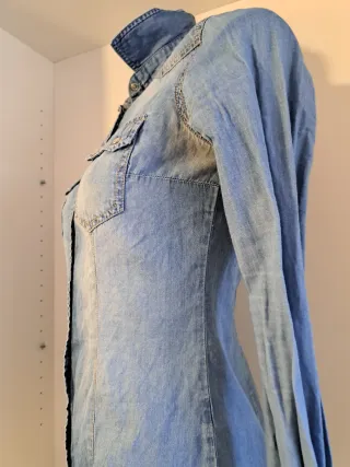 Camisa tejana Stradivarius Talla S