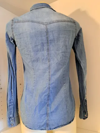 Camisa tejana Stradivarius Talla S