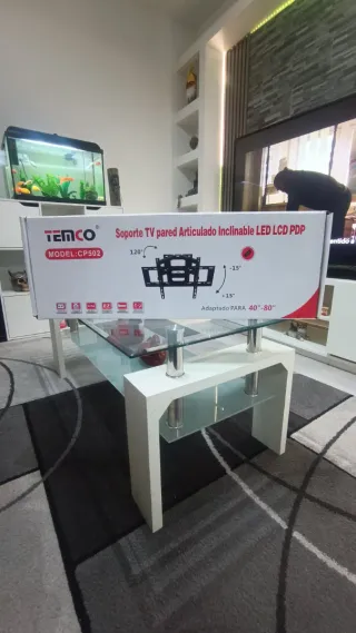 Soporte TV TEMCO Articulado Inclinable 40-80