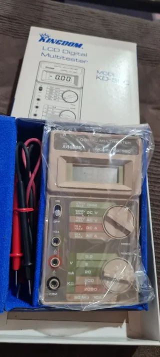 Multímetro Digital 3½ Dígitos