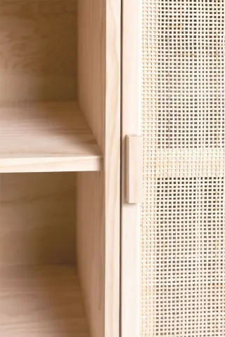 Aparador  Reyna Ratan y Madera