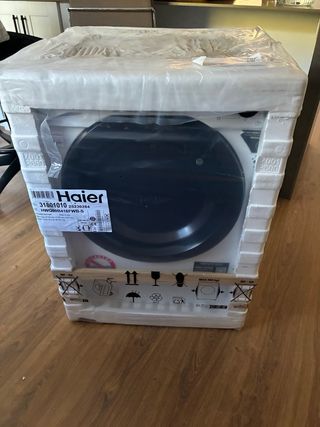 Lavadora integrable Haier nueva