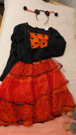 Disfraz Mariquita Talla 10-12