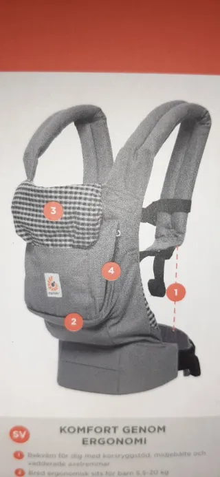 Mochila Portabebés Ergobaby Original