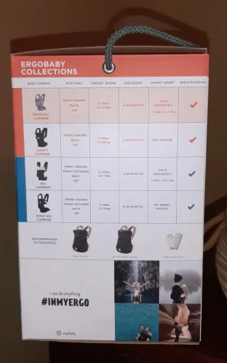 Mochila Portabebés Ergobaby Original