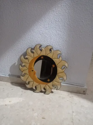 Specchio Decorativo Sole e Luna