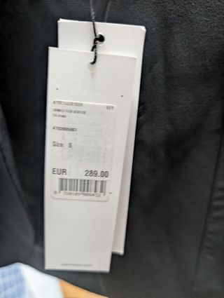 Blazer Calvin Klein Negro Nuevo