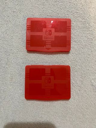Estuche para cartuchos Nintendo Switch Rojo