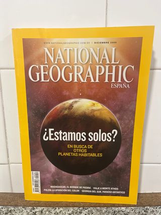 14 revistas de National Geographic