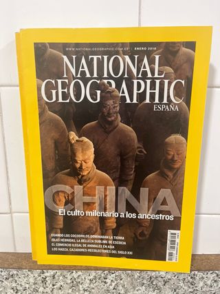 14 revistas de National Geographic