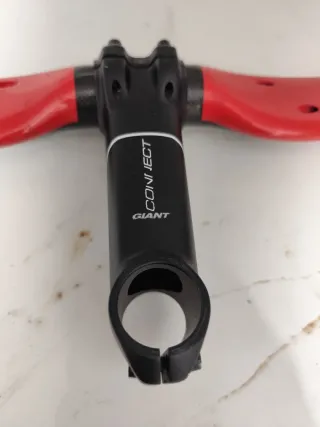 Manillar y potencia TIME para bicicleta