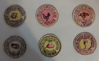 15 Cartón Moneda II República Española 1937