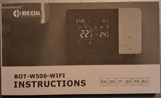 Termostato Gas Beok BOT-W506-WIFI