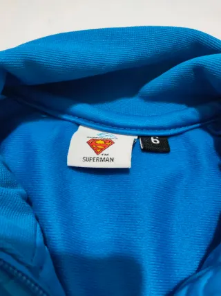 Chándal Superman niño azul 6 años