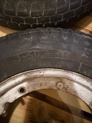 Ruedas Vespa Originales 3.50-10