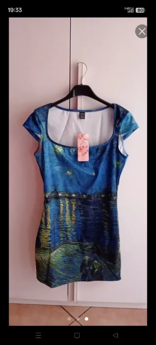 Vestito Van Gogh Notte Stellata