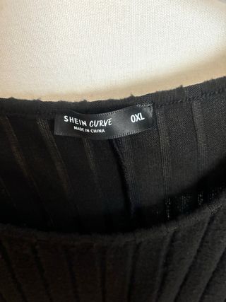 Vestito bicolore nero e verde oliva