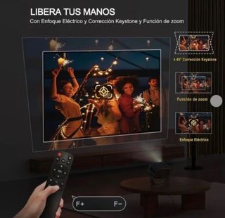 Proyector Portátil WiFi 6 +Bluetooth 5.2 SIN ABRIR