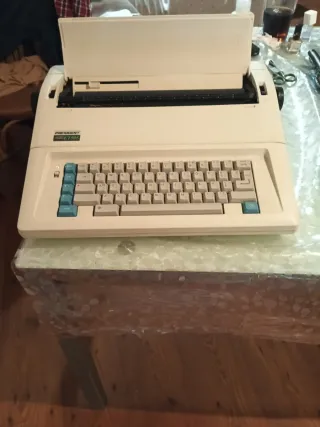 La máquina de escribir electrónica