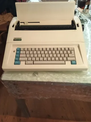 La máquina de escribir electrónica