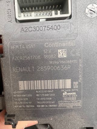 Módulo Renault HFM T4 VSN1 Continental 285900636R