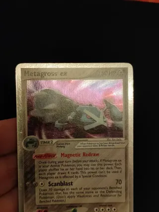 Pokemon Card Metagross Ex 95/108 Power Keepers Eng