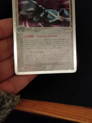 Pokemon Card Metagross Ex 95/108 Power Keepers Eng