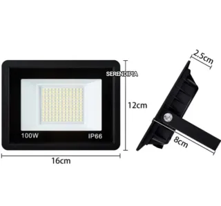 5 FOCOS LED 100W IP66