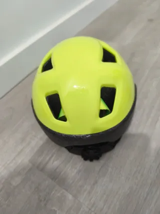 Casco Bicicleta Infantil Amarillo