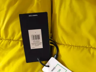 Chaqueta Bomber Tommy Hilfiger Amarilla Talla L