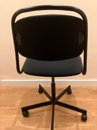 Silla de escritorio Ikea negra