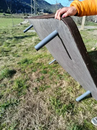 Somier 135x190x30 Marrón