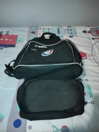 Mochila Zapatillero Emix Rivas Futsal Negra